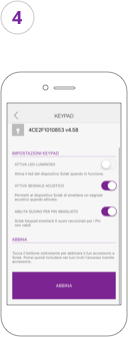 Activation Sclak keypad step 4