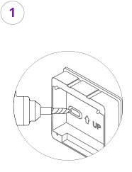 Install Sclak keypad step 1