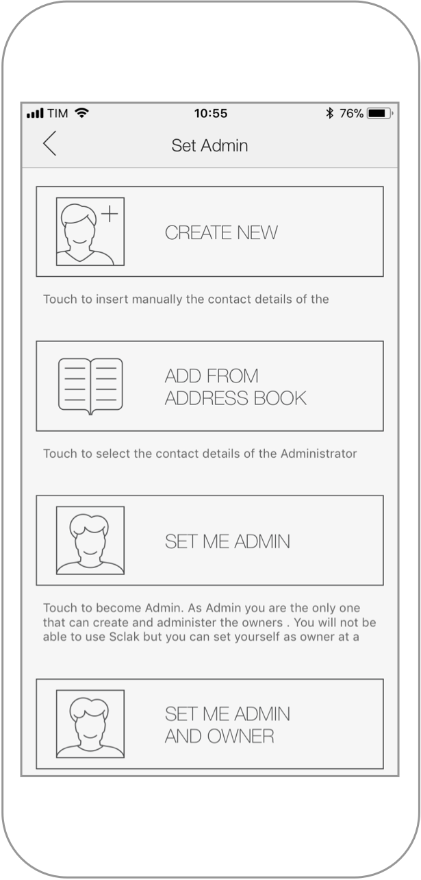 Configurar administrador