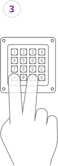 Sclak keypad de activación paso 3