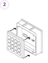 Sclak keypad paso 2 instalación