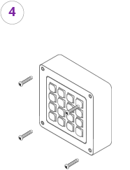Sclak keypad paso 4 instalación